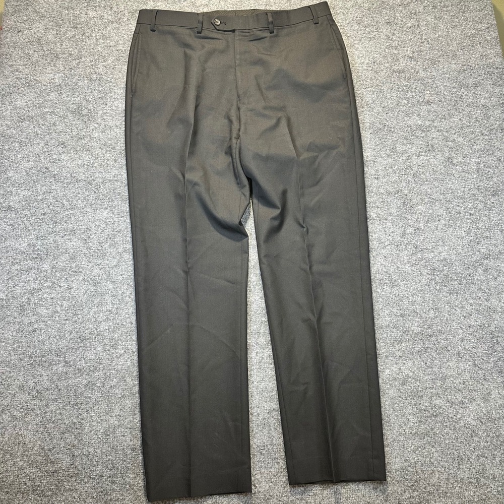 Lauren Ralph Lauren Dress Pants Mens 36W x 32L Black Wool Total Comfort Classic